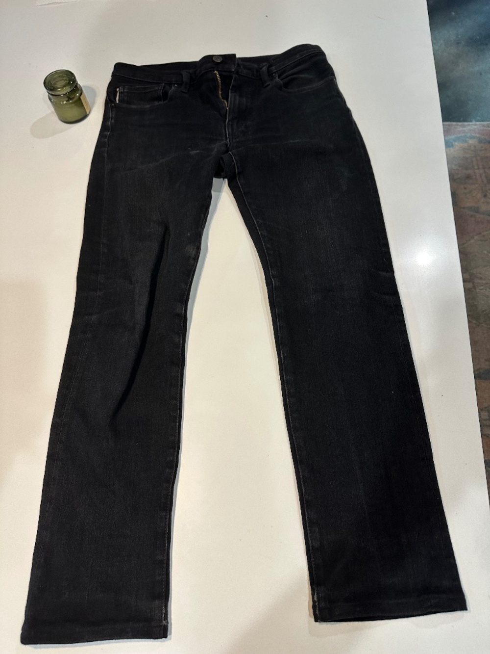 Hiroshi Kato Black Selvedge Jeans